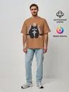 Мужская футболка оверсайз / Стальной алхимик