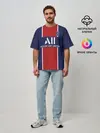 Мужская футболка оверсайз / PSG home 20-21