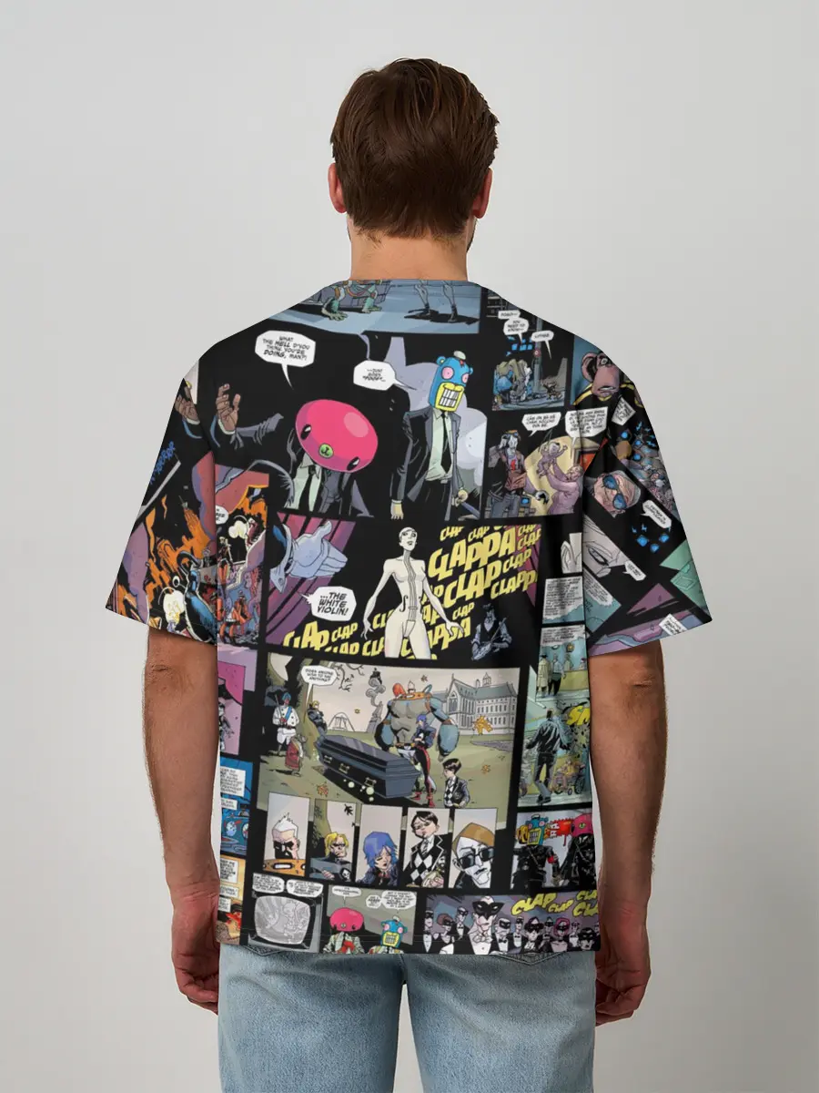 Мужская футболка оверсайз / Академия Амбрелла