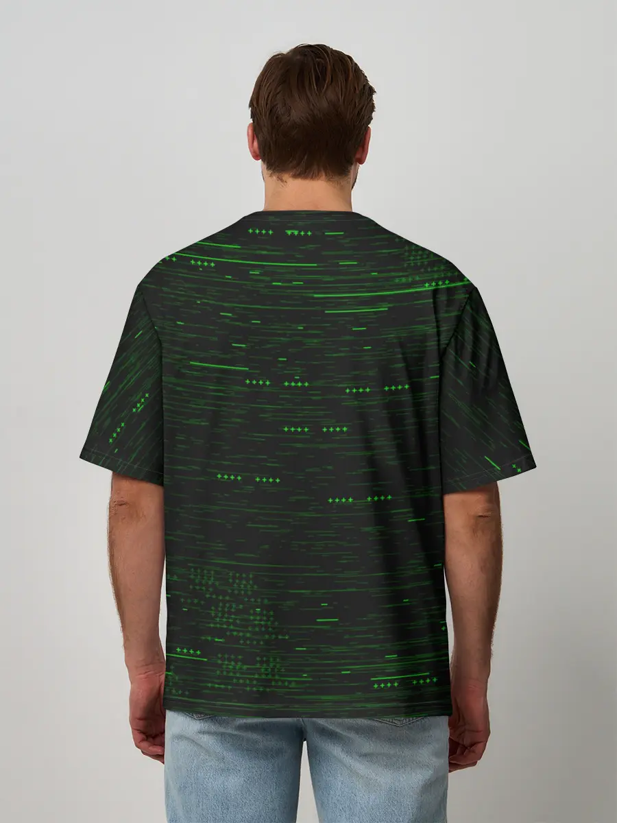 Мужская футболка оверсайз / RAZER