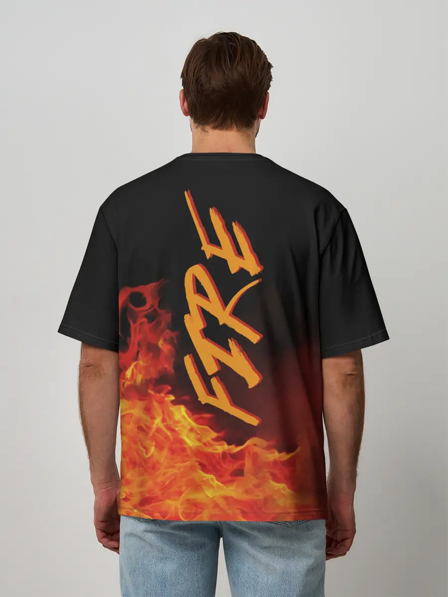 Мужская футболка оверсайз / Фая