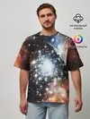 Мужская футболка оверсайз / COSMO STAR