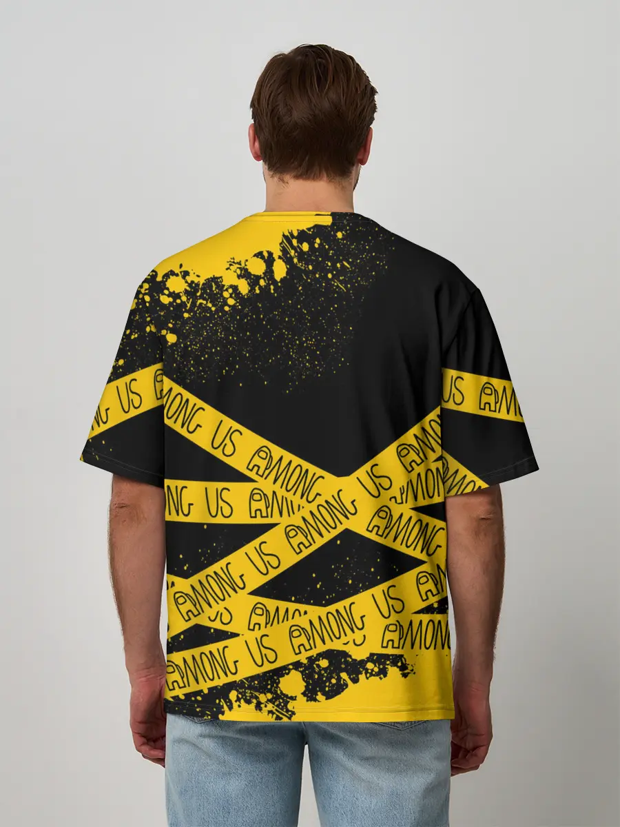 Мужская футболка оверсайз / AMONG US / Амонг Ас