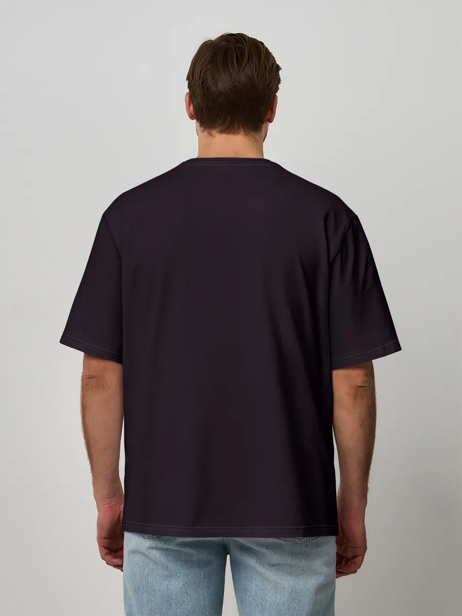 Мужская футболка оверсайз / Heavy Rain