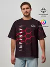 Мужская футболка оверсайз / Infiniti
