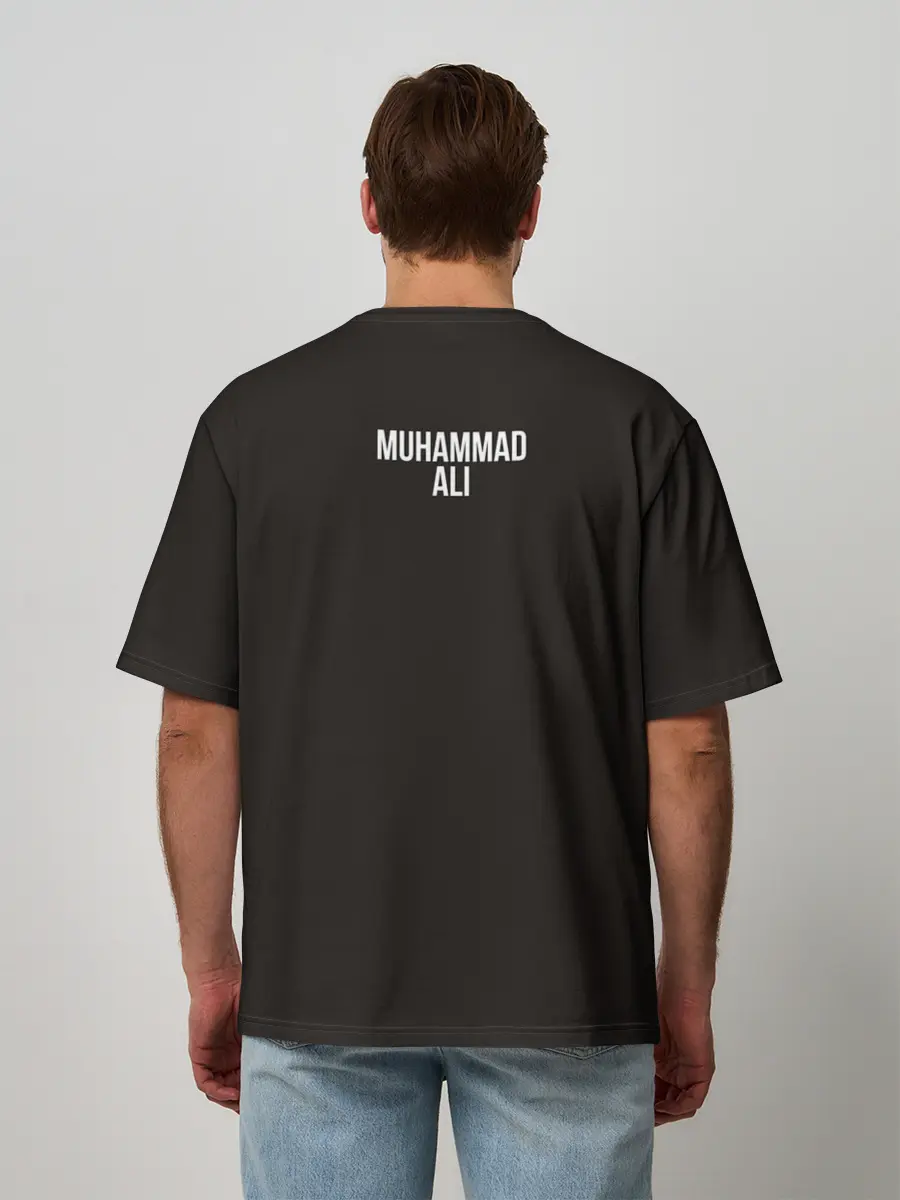 Мужская футболка оверсайз / Мухаммед Али