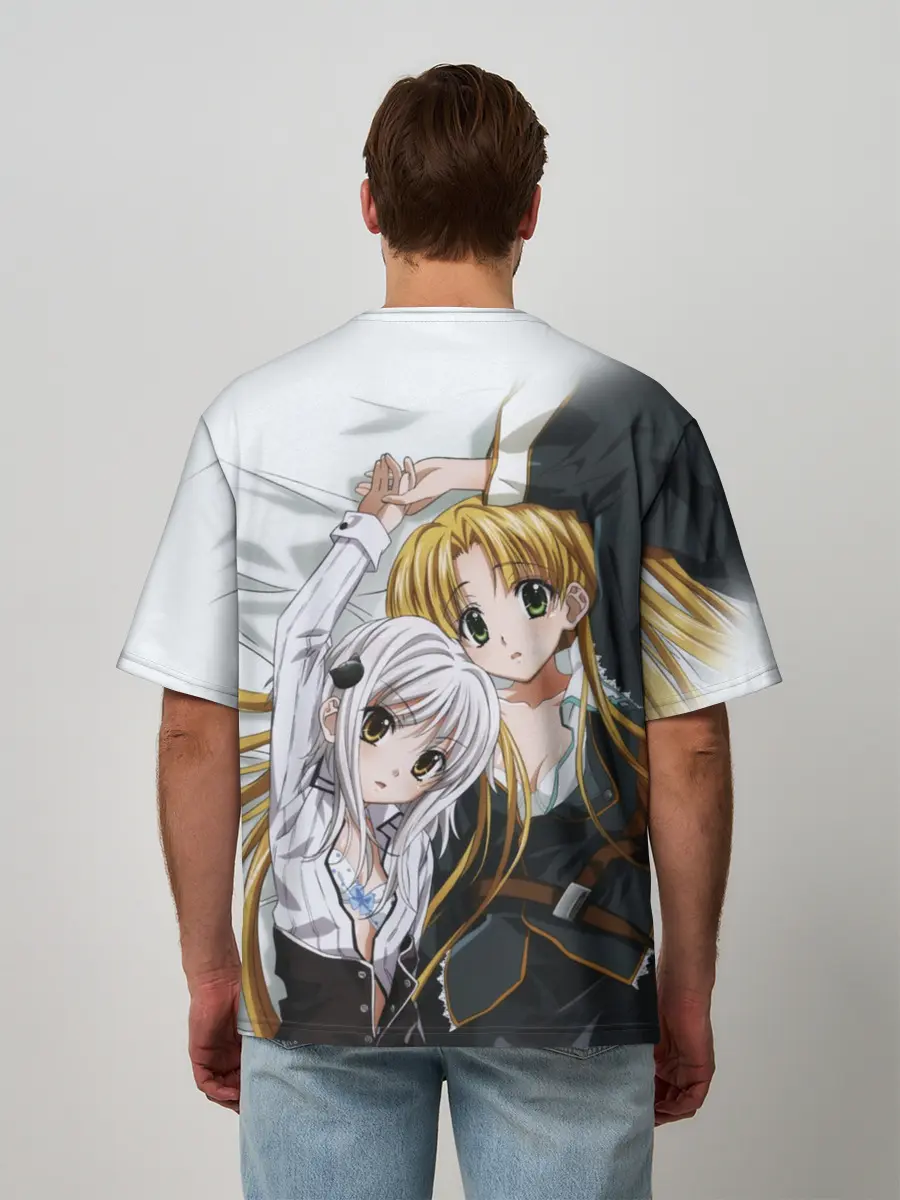 Мужская футболка оверсайз / High School