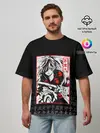Мужская футболка оверсайз / ДОРОРО / DORORO / ХЯККИМАРУ