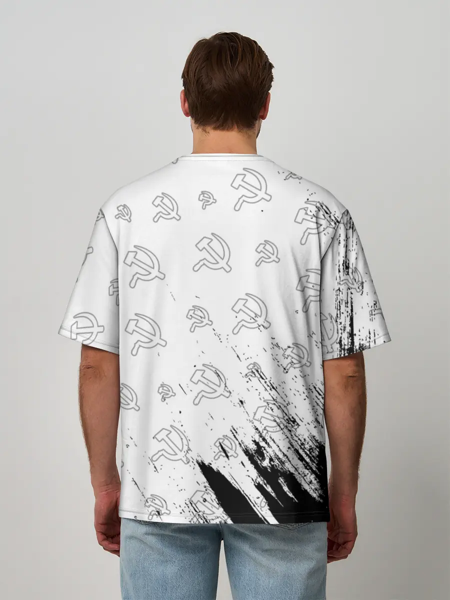 Мужская футболка оверсайз / USSR / СССР