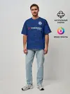 Мужская футболка оверсайз / Chelsea home 19-20