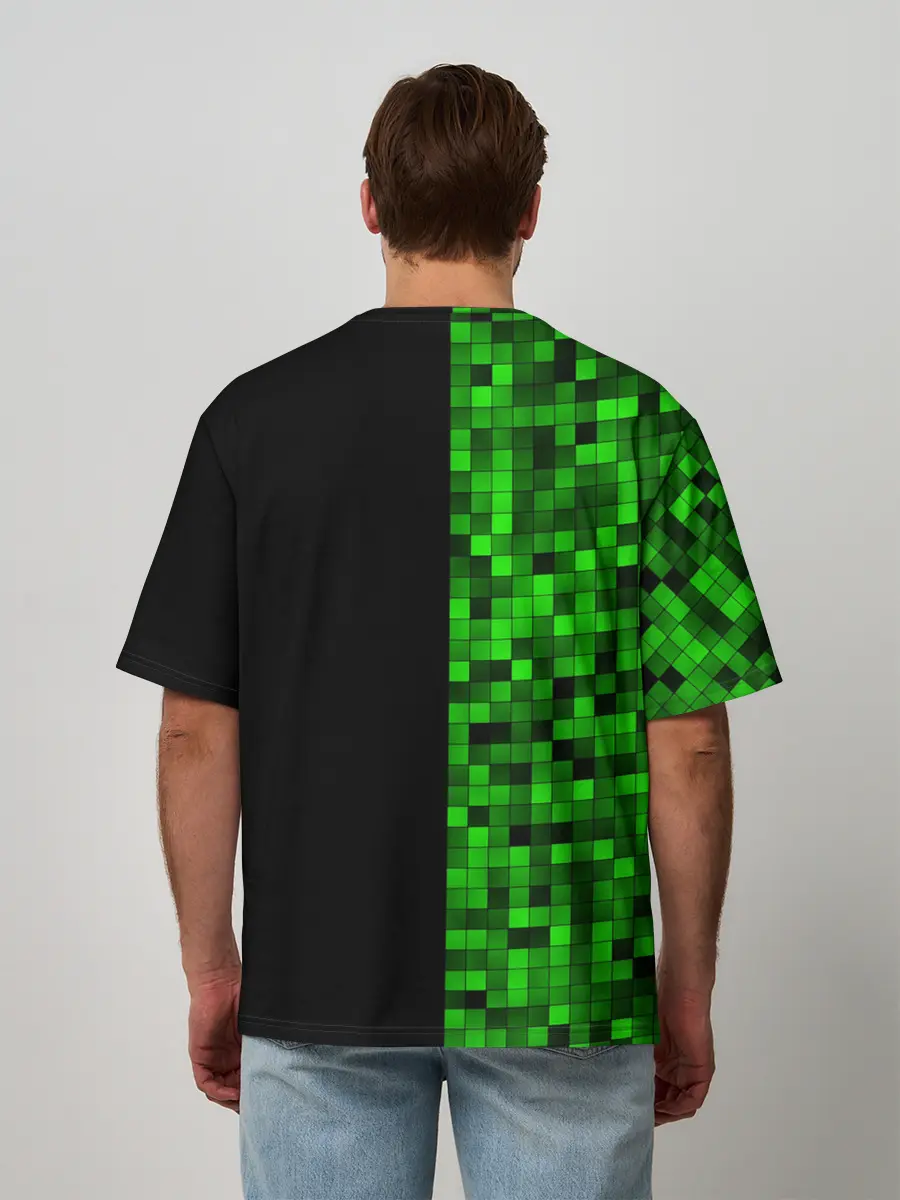 Мужская футболка оверсайз / MINECRAFT