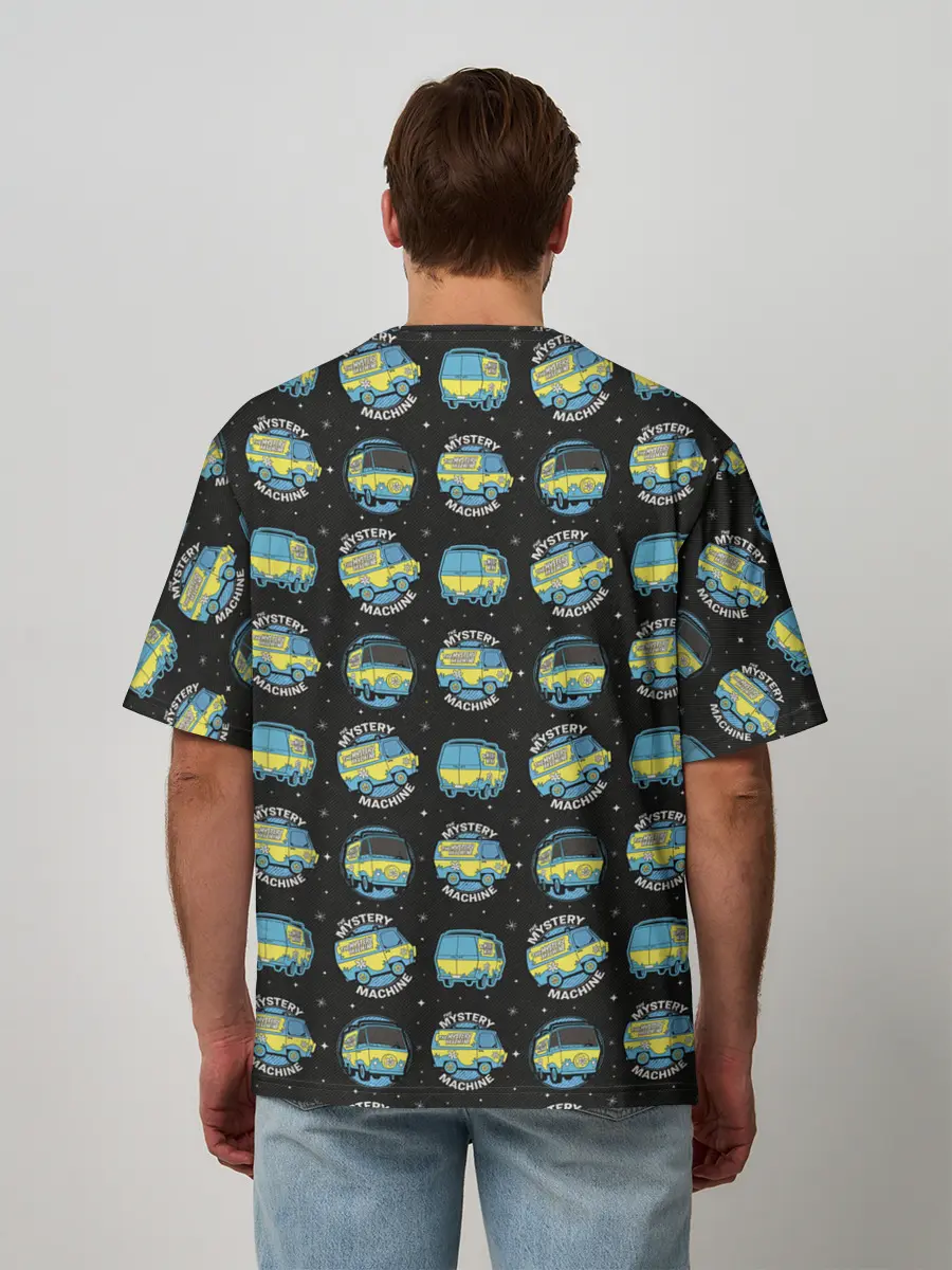 Мужская футболка оверсайз / Mystery Machine