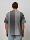 Мужская футболка оверсайз / Skin Stripes