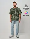 Мужская футболка оверсайз / Камуфляж