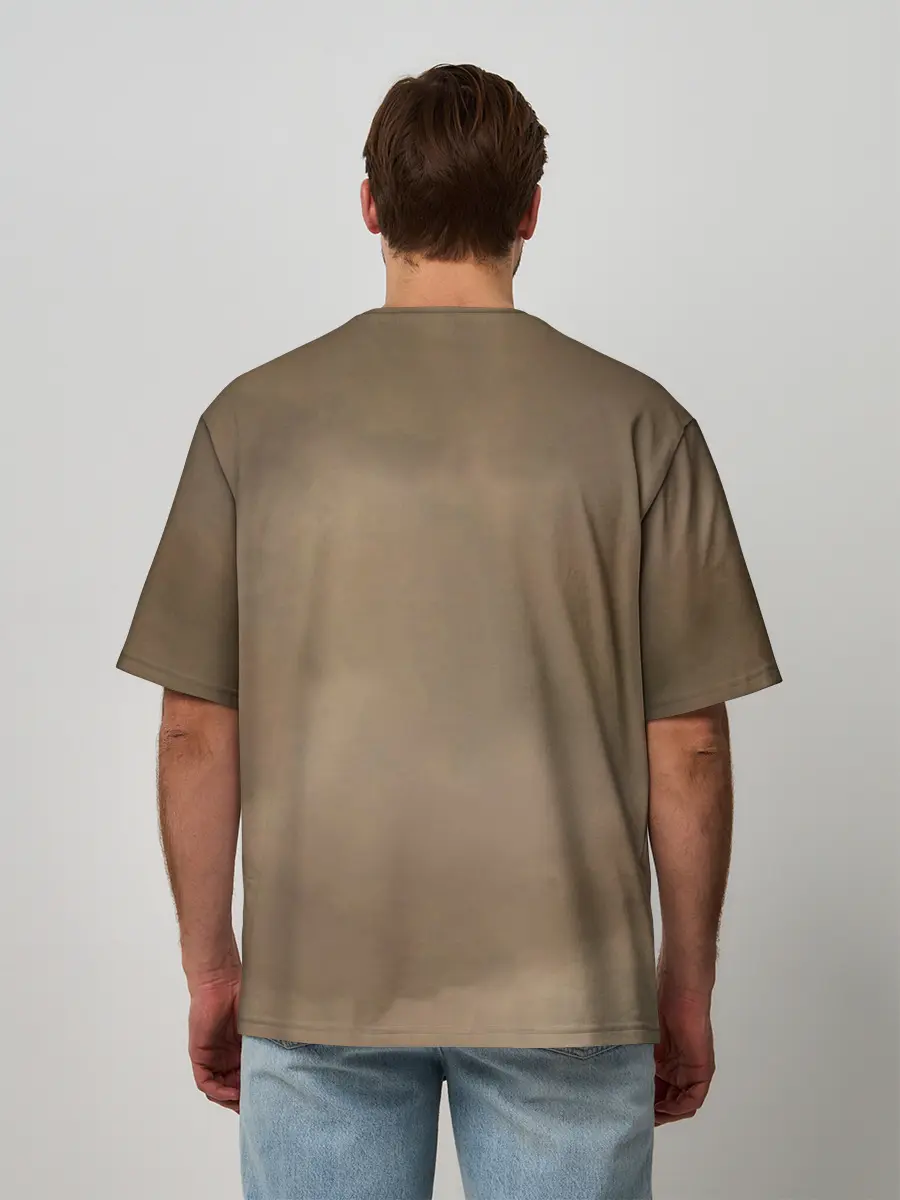 Мужская футболка оверсайз / Overlord Albedo