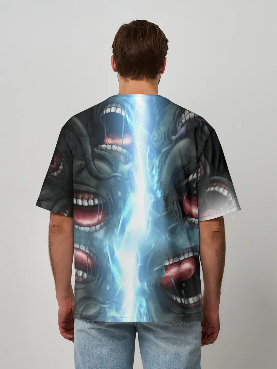 Мужская футболка оверсайз / Оверлорд Пасти