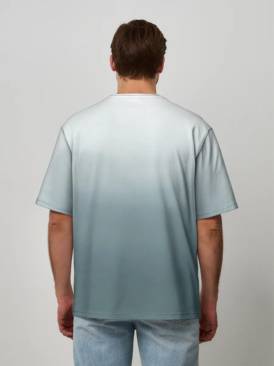 Мужская футболка оверсайз / Crow