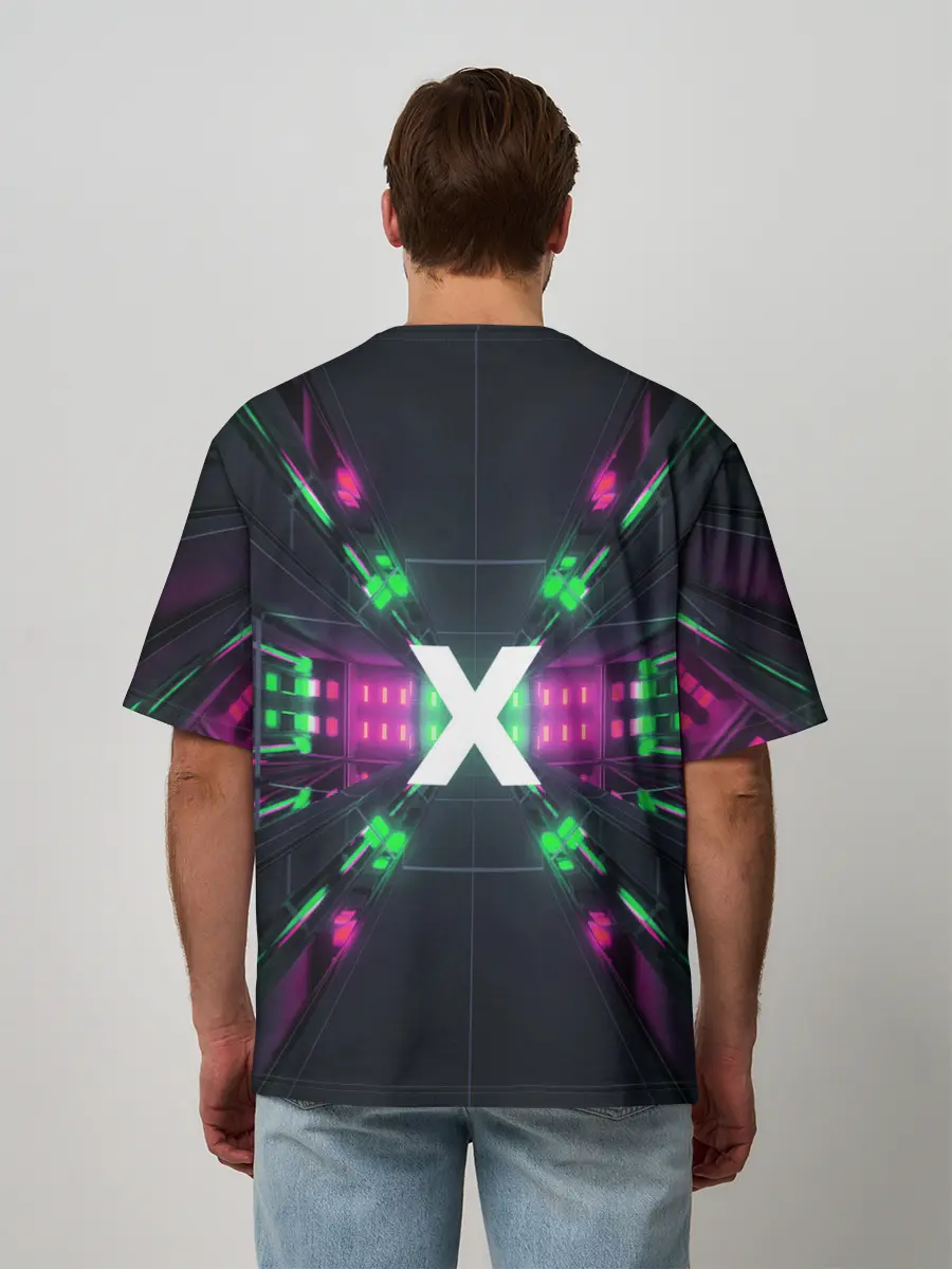 Мужская футболка оверсайз / FuturX