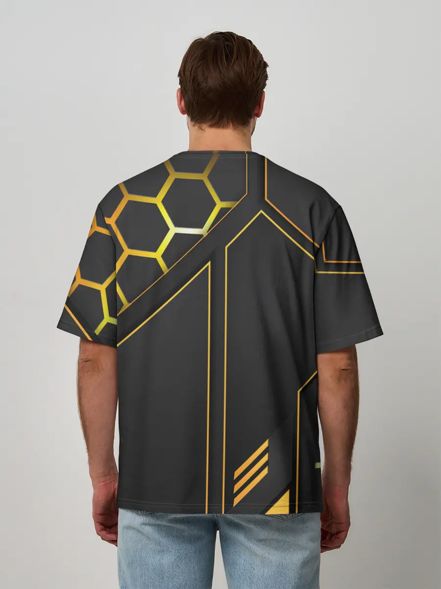 Мужская футболка оверсайз / Lamborghini