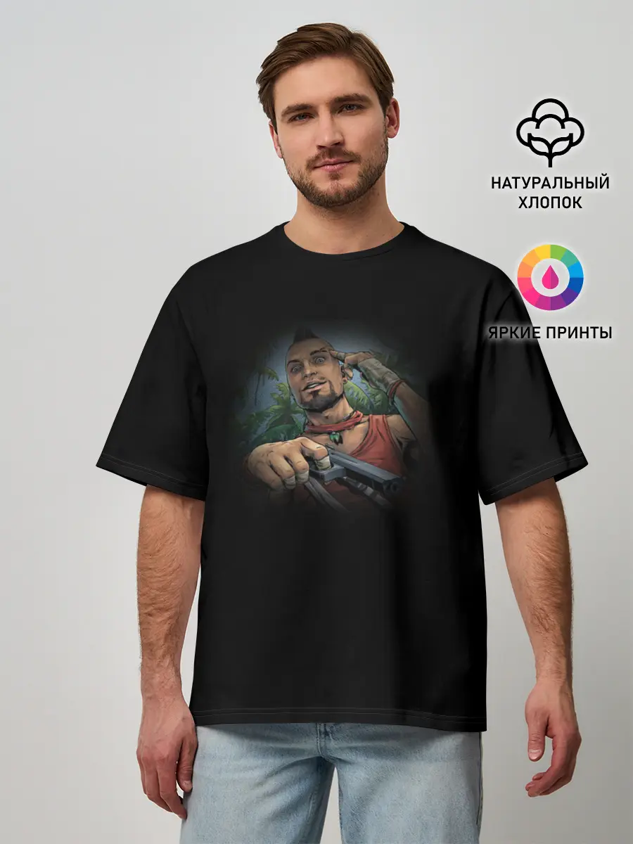 Мужская футболка оверсайз / FarCry 3