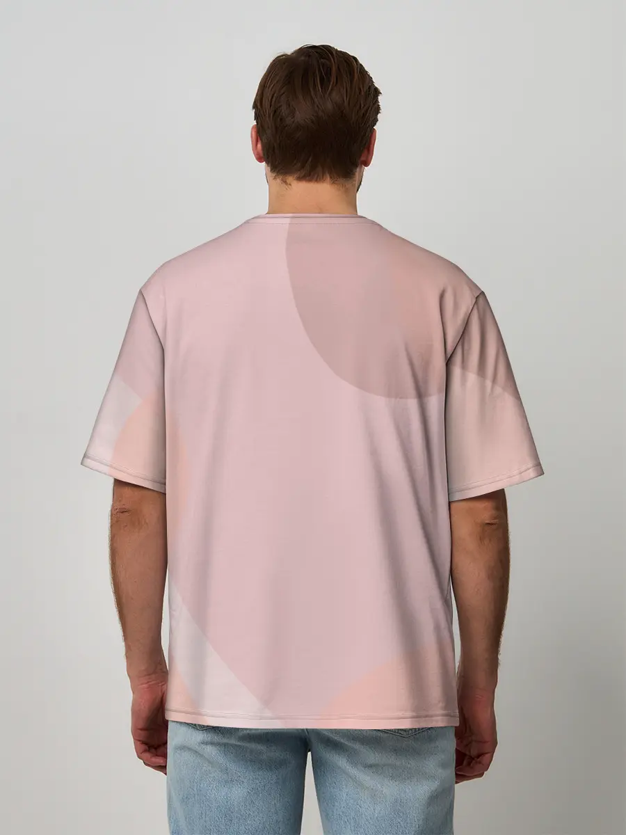 Мужская футболка оверсайз / Ким Кардашьян