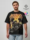 Мужская футболка оверсайз / Avenged Sevenfold