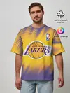 Мужская футболка оверсайз / Los Angeles Lakers