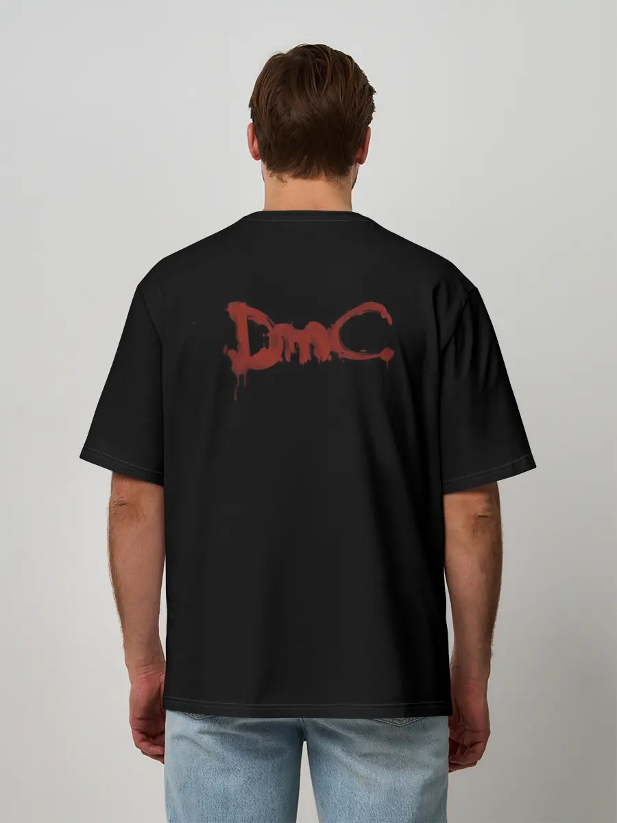 Мужская футболка оверсайз / Devil May Cry