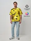 Мужская футболка оверсайз / YELLOW SMILE
