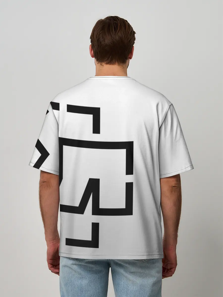 Мужская футболка оверсайз / RAMMSTEIN | РАМШТАЙН