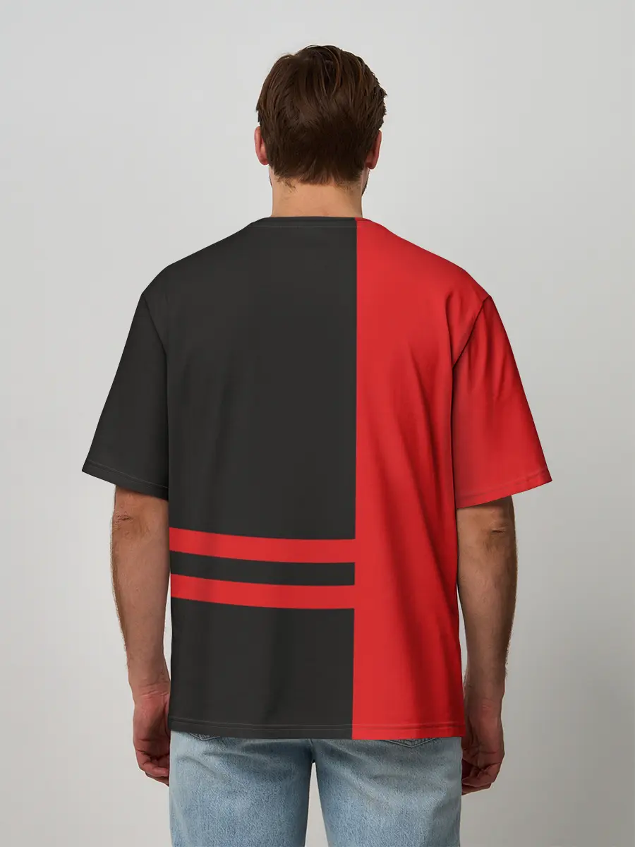 Мужская футболка оверсайз / Dodge