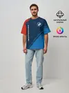 Мужская футболка оверсайз / BMW / БМВ