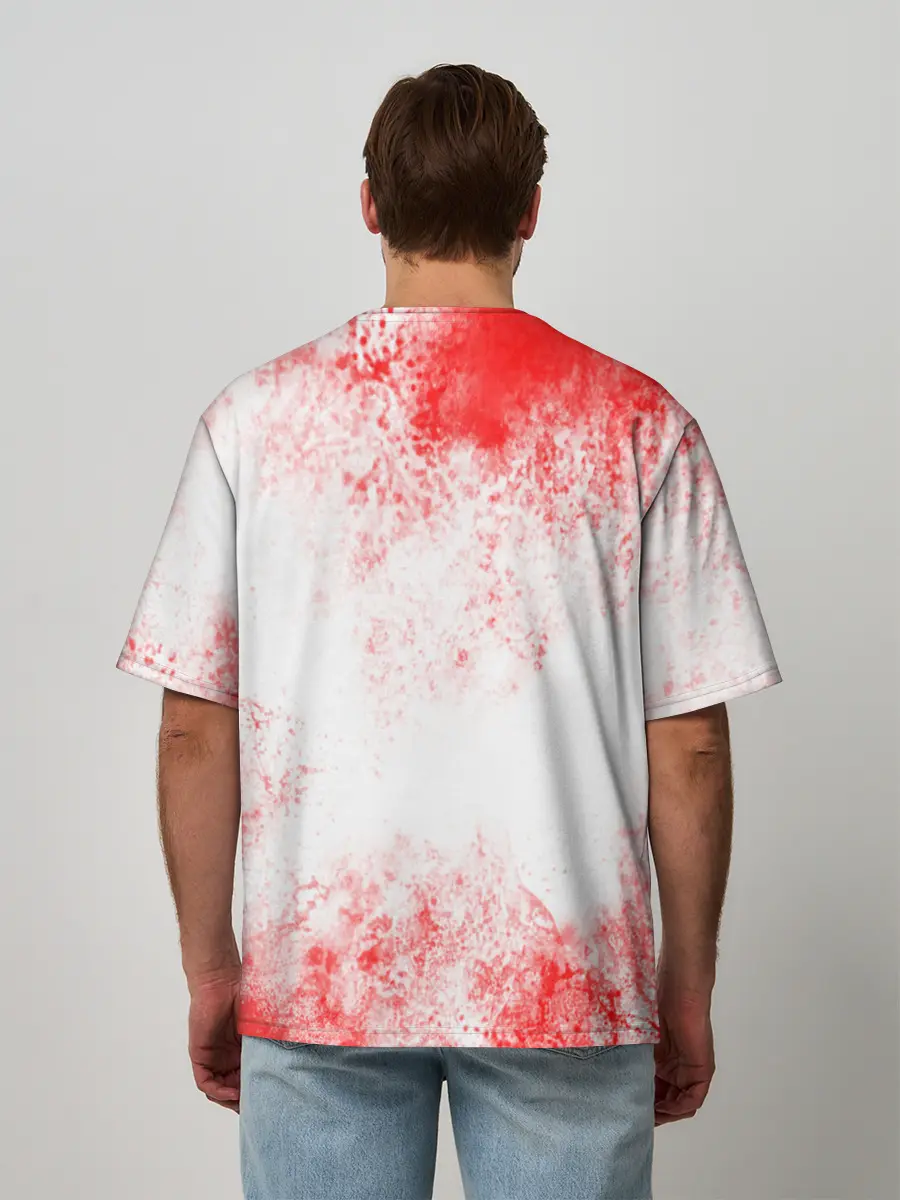 Мужская футболка оверсайз / Номер 5 | Академия Амбрелла