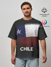 Мужская футболка оверсайз / Chile