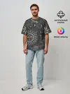 Мужская футболка оверсайз / звездное небо