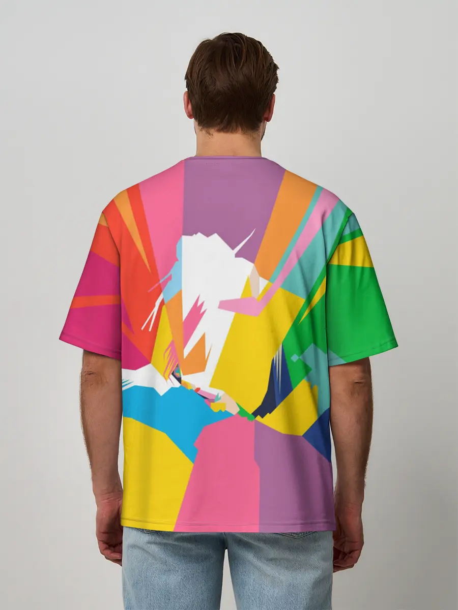 Мужская футболка оверсайз / BILLIE EILISH