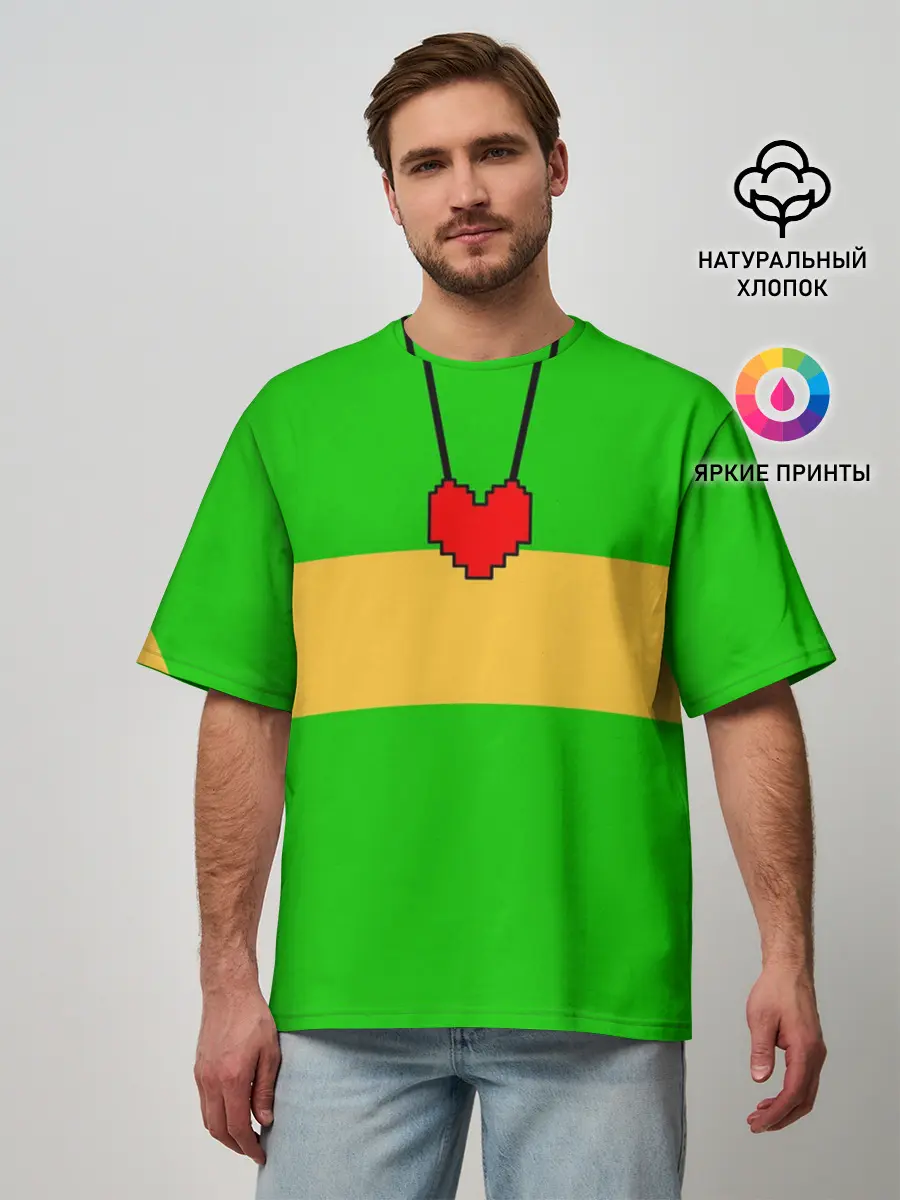 Мужская футболка оверсайз / ЧАРА