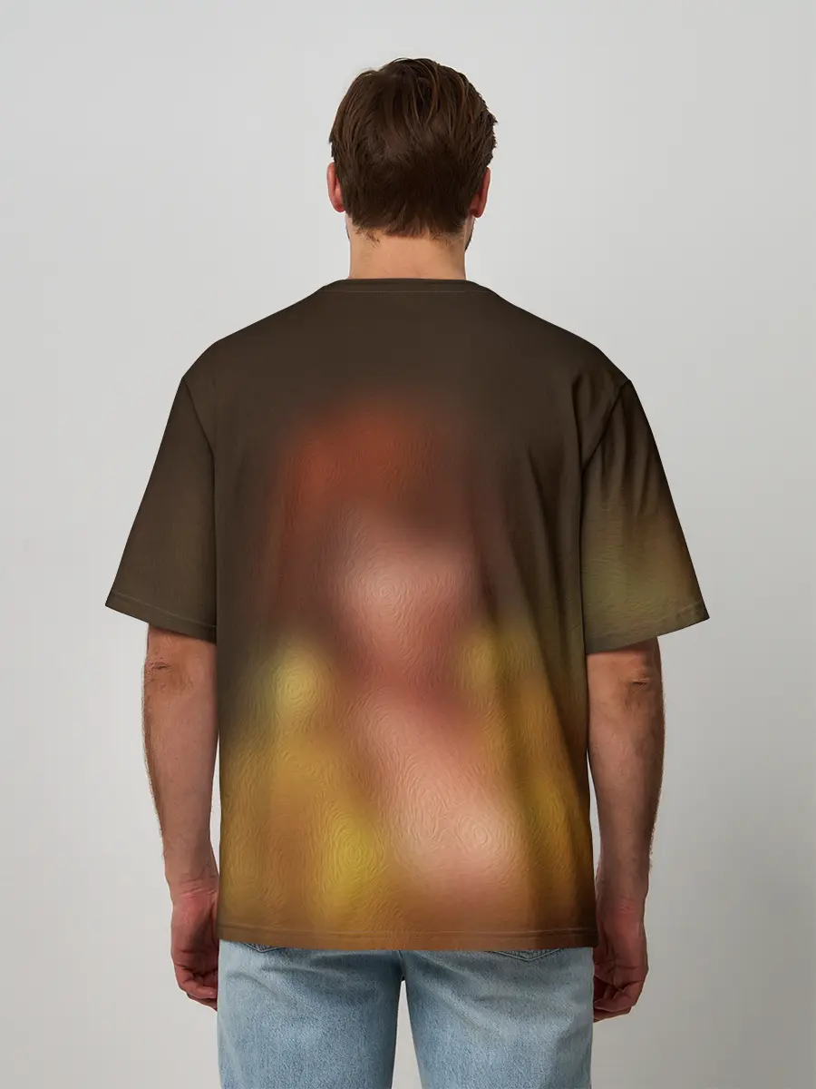 Мужская футболка оверсайз / ЭЙПРИЛ