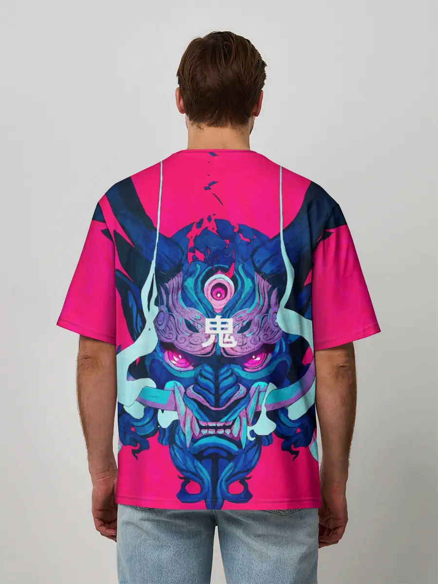 Мужская футболка оверсайз / Мифический зверь