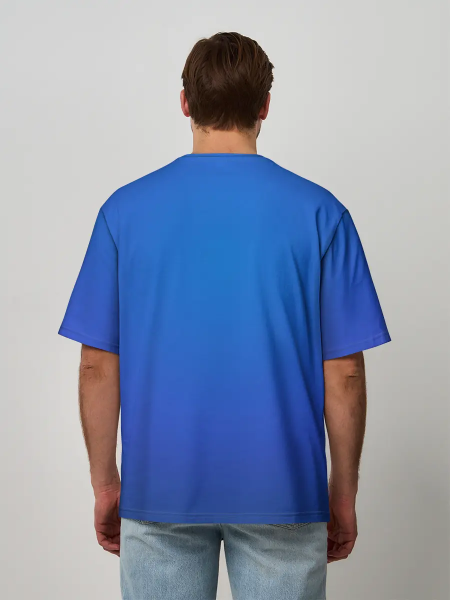 Мужская футболка оверсайз / Subaru