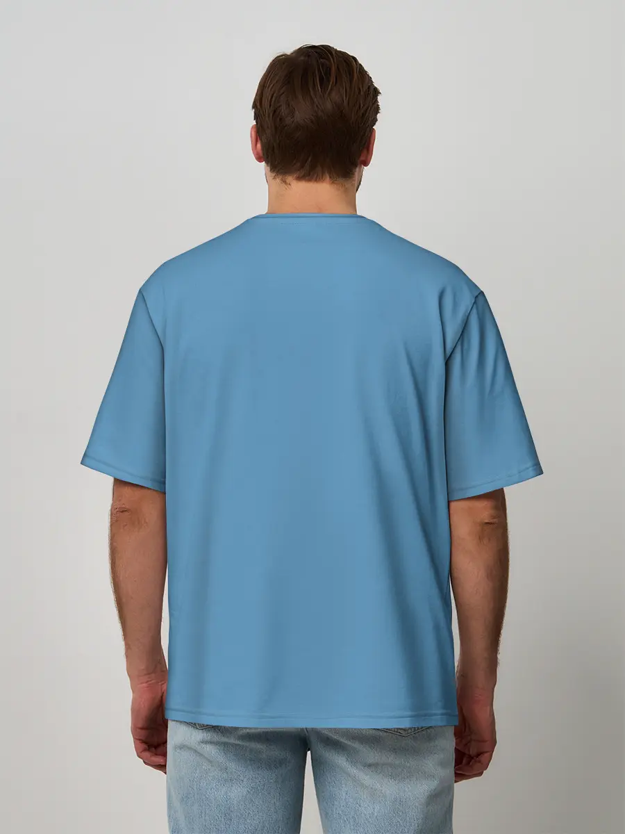 Мужская футболка оверсайз / Мой остров