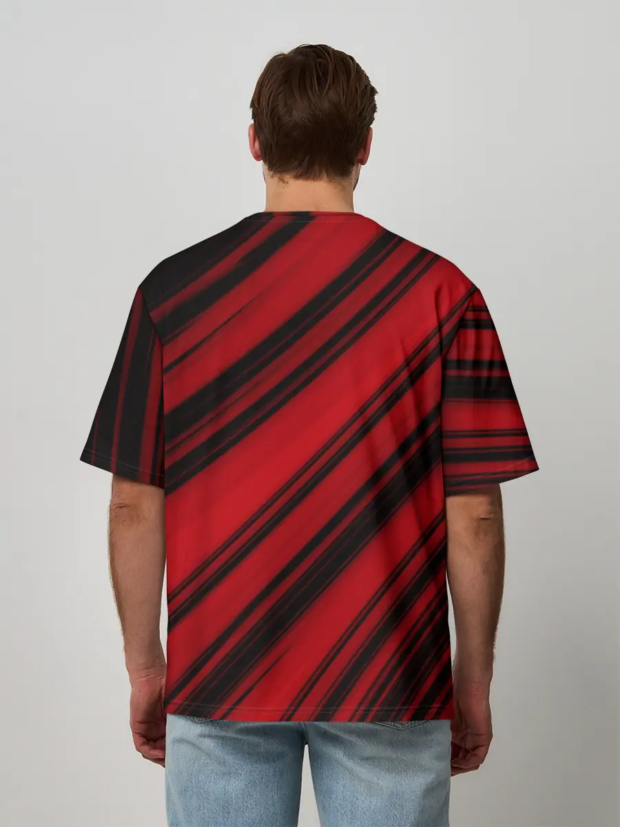 Мужская футболка оверсайз / RONALDO JUVE SPORT