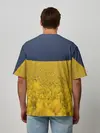 Мужская футболка оверсайз / Рапсовое поле
