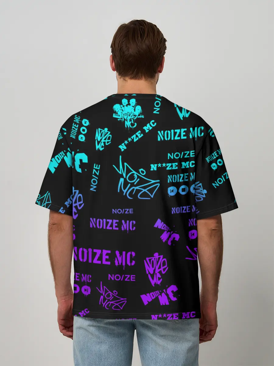 Мужская футболка оверсайз / Noize MC.