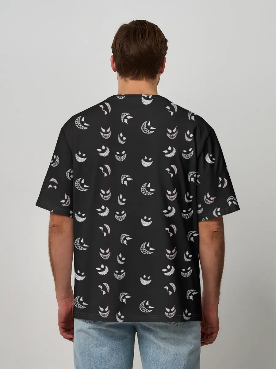 Мужская футболка оверсайз / Bloody Pyrokinesis