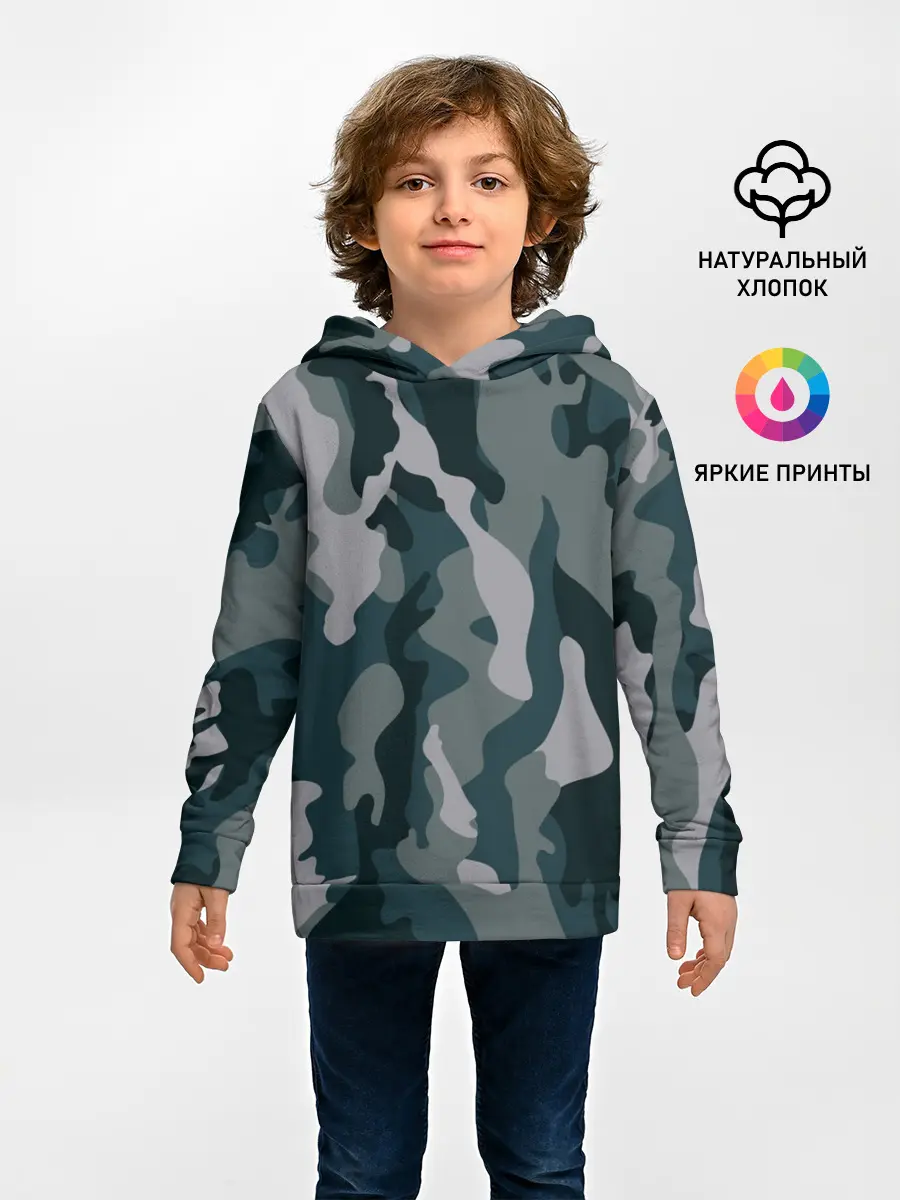 Детское худи / камуфляж
