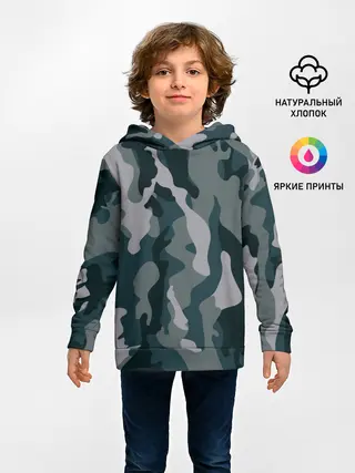 Детское худи / камуфляж