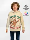 Детское худи / Новогодний ленивец