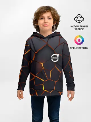 Детское худи / Volvo 3D геометрия