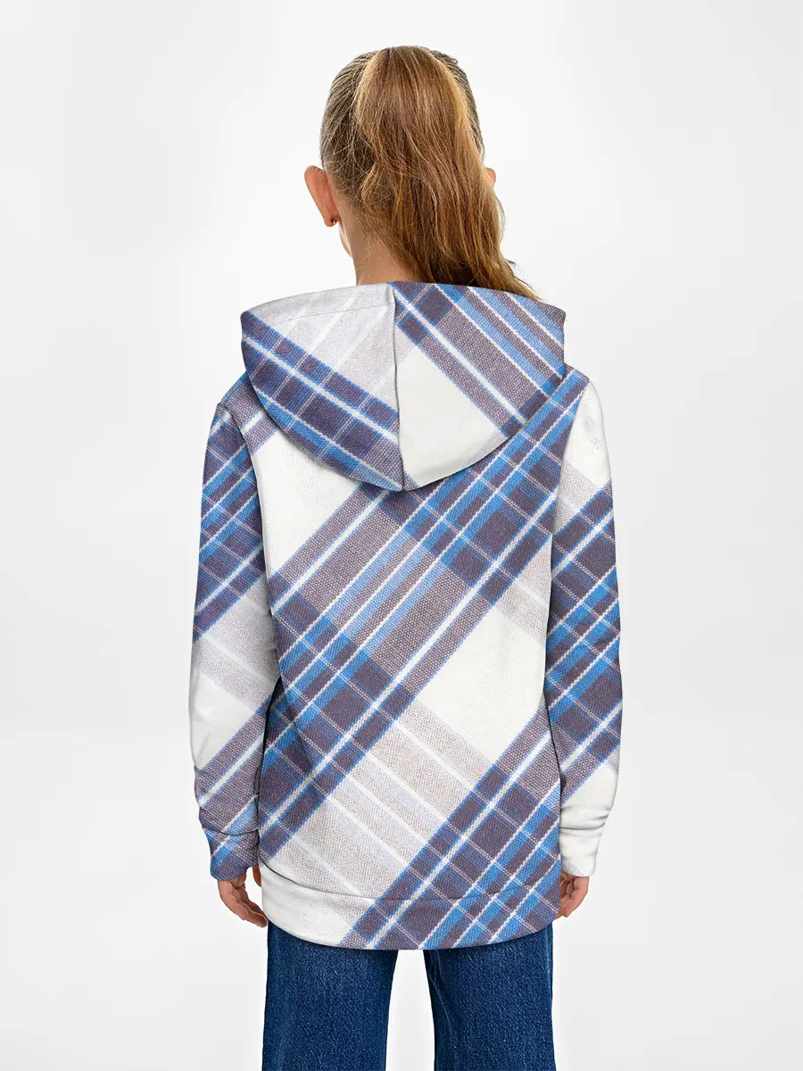 Детское худи / Шотландка | Scottish | Tartan